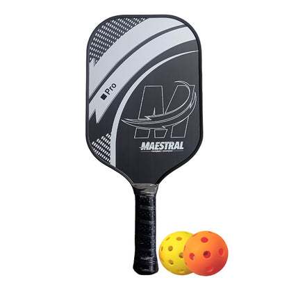 Pickleball Reket Maestral - Crni (Pro Razina)